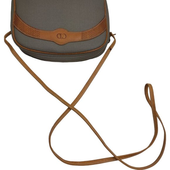 969228T Christian Dior Crossbody Bag Gray PVC - Picture 4 of 9